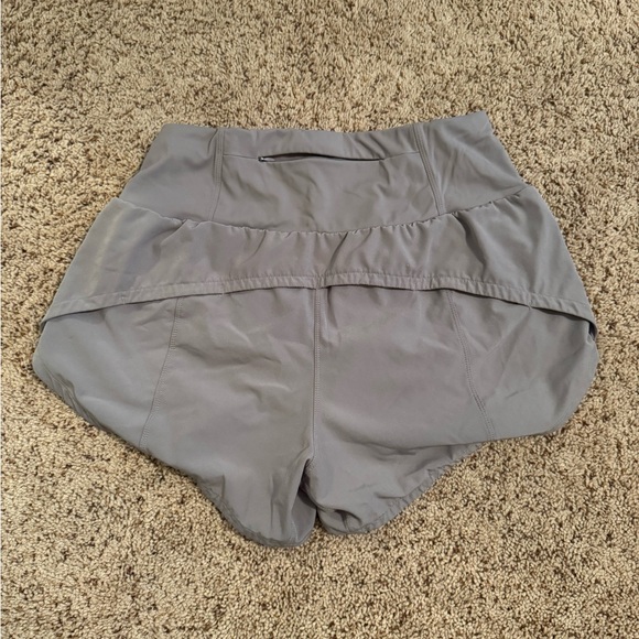 ‼️(3 for 30)‼️ GYM PEOPLE - High Waisted Running Shorts 4" Lavender Gray - Small - Picture 6 of 6